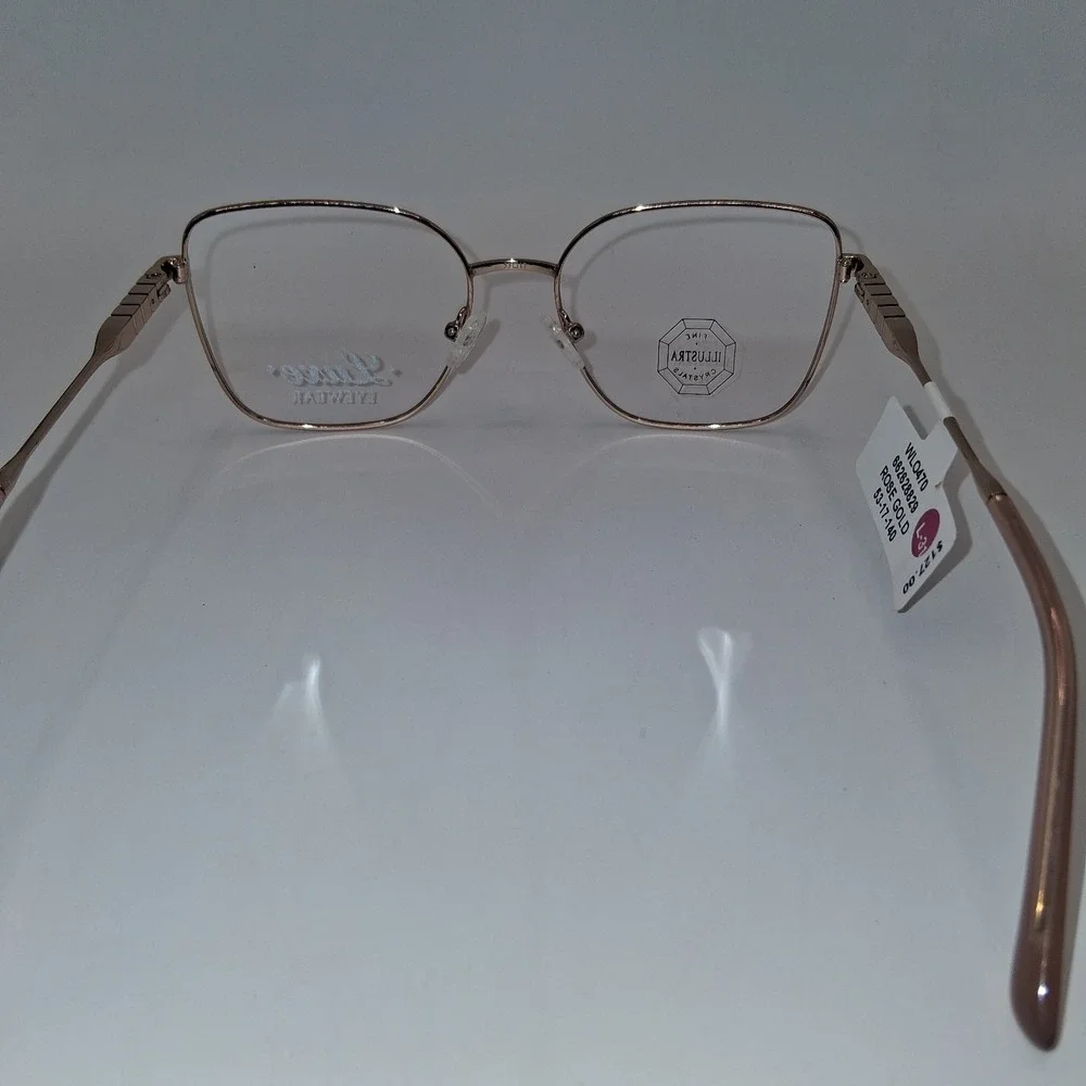LUXE EYEGLASSES WL0470 NWT 53-17-140